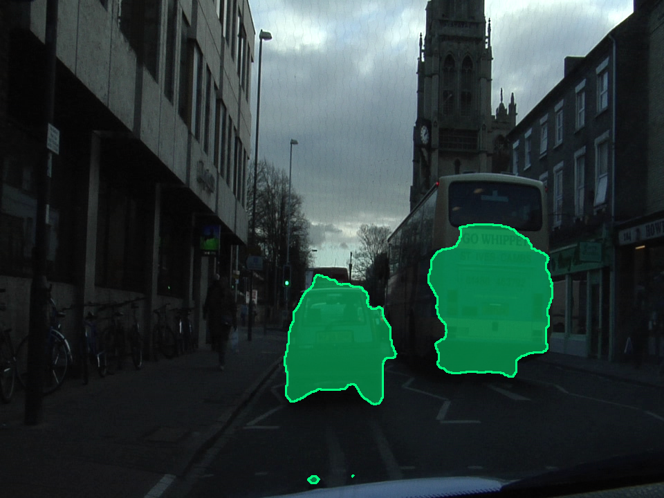 Intelligent Transportation semantic segmentation result